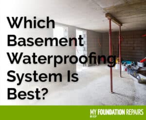 which basement waterproofing system is best graphic