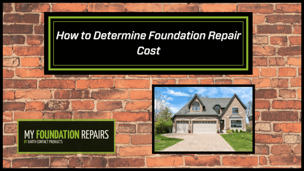 how to determine foundation repair cost graphic