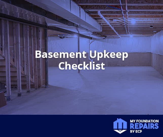 basement upkeep checklist