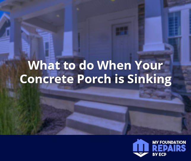 what to do when your concrete porch is sinking graphic